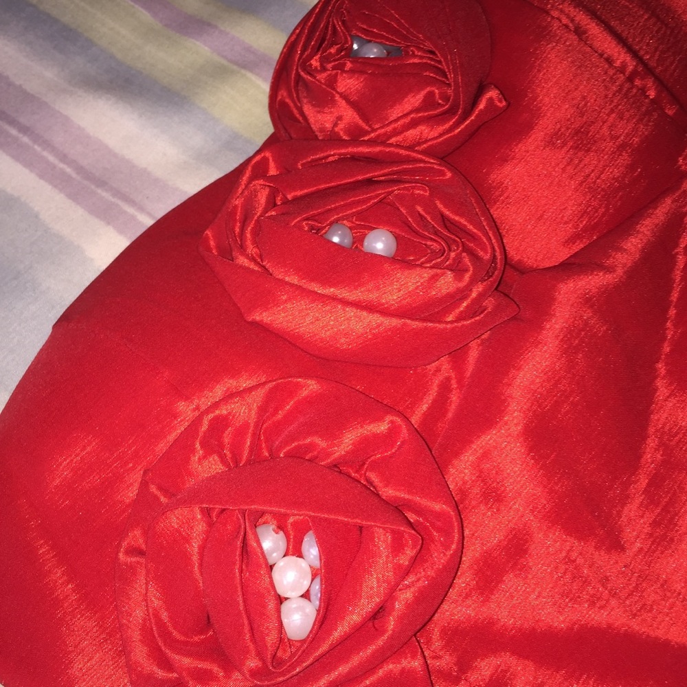 Red strapless 💄💃🏻👠 - Picture 2 of 3